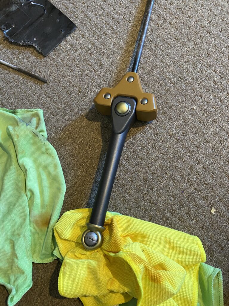 Completed Tidus Cosplay Sword handle!