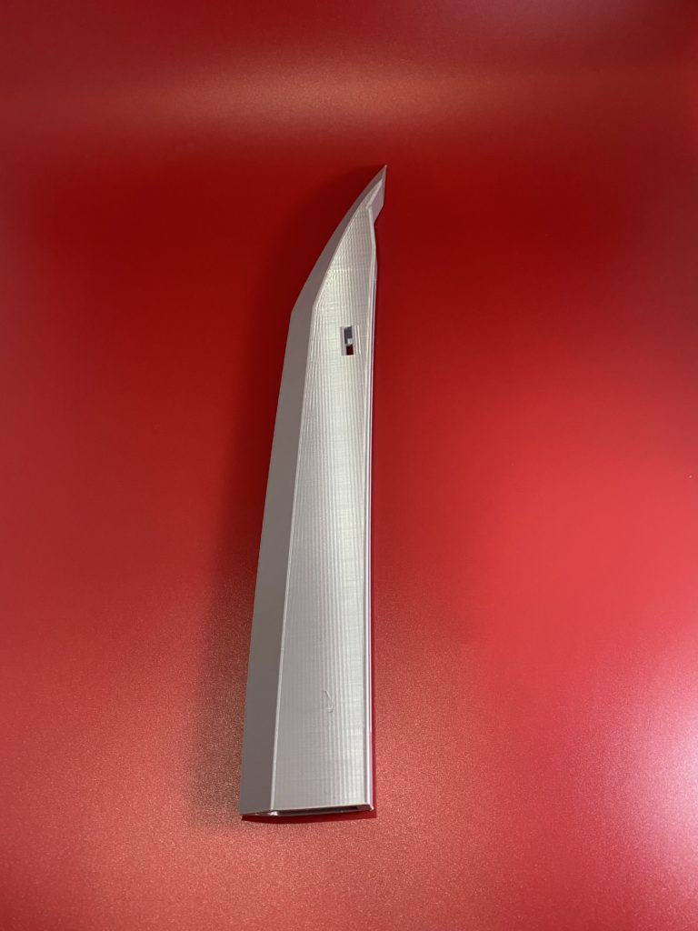 Yones Azakana Sword Raw Build Blade 2 in grey PLA