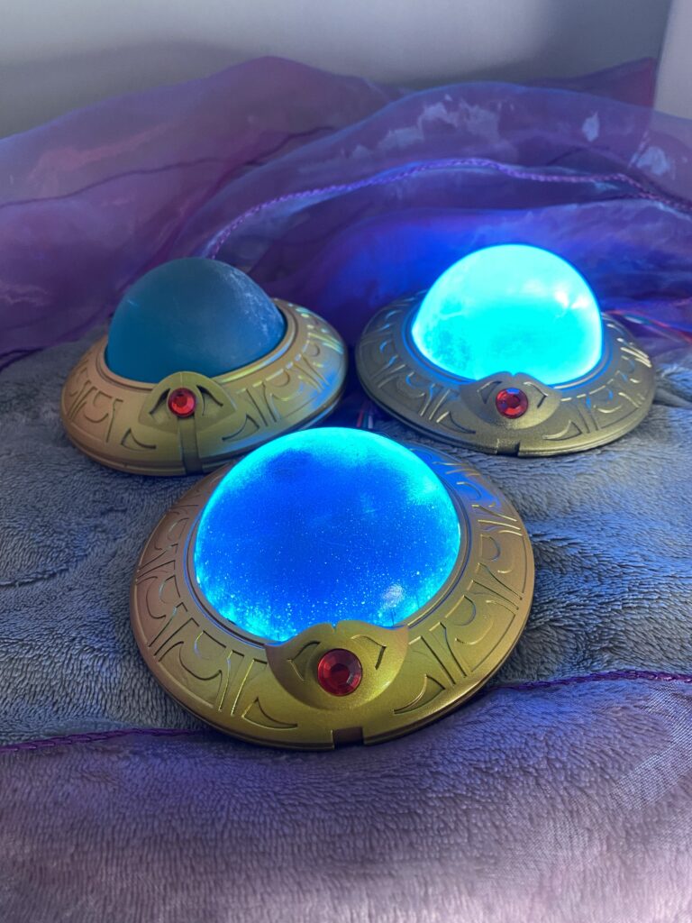 Prototype I, II & Final of the Jecht Sphere