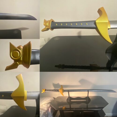 Yones Wind Sword from League of Legends. Completed Cosplay sword, 3D Printed and finished.