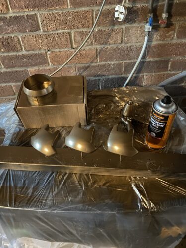 Gold chrome paint applied to the golden sections of Symmetra Turret.