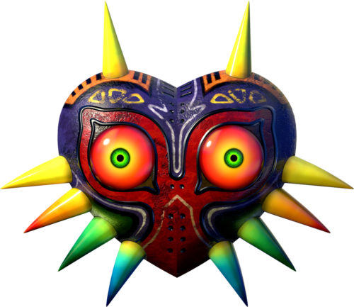 Majora's Mask iconic mask